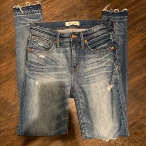 NWOT Madewell Skinny Jeans